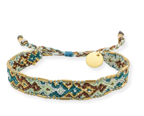Aqua Mist- Bali Friendship Bracelet