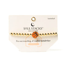Load image into Gallery viewer, Basketball  Bracelet- Soul Stacks