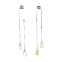 Load image into Gallery viewer, Opal Rayne Drop Earrings - Lotus Jewelry