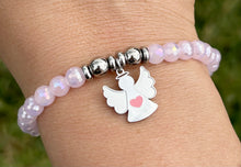 Load image into Gallery viewer, Angel Heart Charm Bracelet - TJazelle HELP Collection