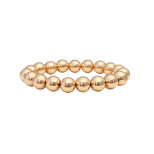 Load image into Gallery viewer, 5mm Gold Beaded Bracelet