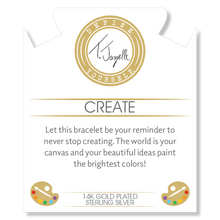 Load image into Gallery viewer, Create Child Size Gold Charm Bracelet - TJazelle