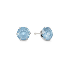 Load image into Gallery viewer, Something Blue Ultra Mini Bling Earrings-JoJoLovesYou
