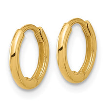 Load image into Gallery viewer, Polished Huggie Hoops - 14K Gold