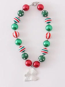 Christmas Candy House Bubble Necklace