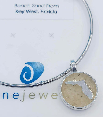 Key West, Floriday Dune Beach Bangle Bracelet