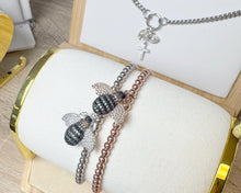 Load image into Gallery viewer, Queen Bee Charming Bracelet -Love Lisa