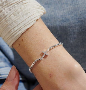 A  Little “Faith” - Silver Katie Loxton Bracelet