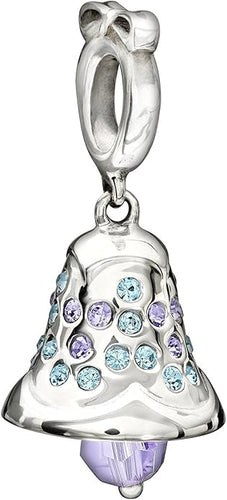 Wedding Bells are Ringing - Violet & Aquamarine Swarovski Chamilia Charm