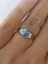 Load image into Gallery viewer, Blue Topaz Estate Ring - 10k Yellow Gold - Estate