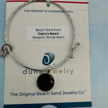 Load image into Gallery viewer, Easton’s Beach Newport RI Round Dune Beach Bangle