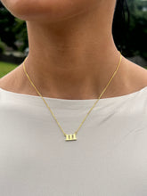 Load image into Gallery viewer, 111 Intuition - Angel Numbers Necklace