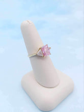 Load image into Gallery viewer, Pink Ice Ring - 14K Gold