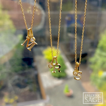 Load image into Gallery viewer, Diamond Pendant &amp; Chain - 14K Yellow Gold