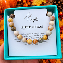 Load image into Gallery viewer, Fossil Jasper Stacker - TJazelle *Limited Edition*