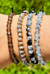 Silver Misc Liza Stretch Bracelets