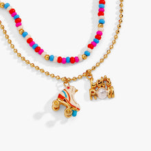 Load image into Gallery viewer, 70s Roller Skate Double Strand Bracelet - Alex and Ani