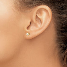 Load image into Gallery viewer, 14K Yellow Gold Simulated Pearl Ear Piercing Kit