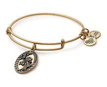 Load image into Gallery viewer, Granddaughter Apple Blossom Charm Bangle Bracelet - Alex and Ani