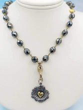 Load image into Gallery viewer, Ensemble Necklace  - Hematite- 20”