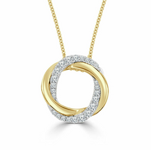 Load image into Gallery viewer, Forever Love Diamond Necklace - 14K Gold