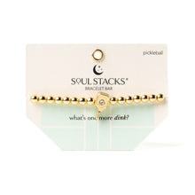 Load image into Gallery viewer, Pickleball Stretch Bracelet- Soul Stacks