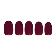 Load image into Gallery viewer, Berry Maroon Press-On Nails | Fall Solids | Short Round