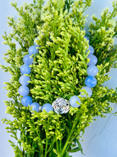 Load image into Gallery viewer, "Rose of Happiness" Sky Blue Jade Bracelet - TJazelle