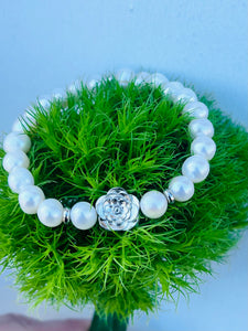 Pearl "Rose of Compassion" Bracelet - TJazelle