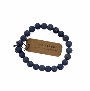 Lapis Lazuli- Clarity and Awareness Bracelet