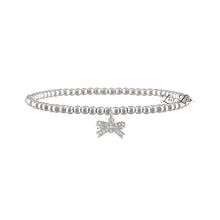 Load image into Gallery viewer, Sami Little Bow Bracelet: Gold / Boxy Bow
