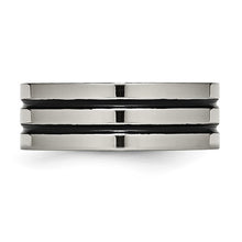 Load image into Gallery viewer, Men’s Chisel Titanium Ring