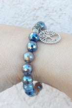 Load image into Gallery viewer, "Family Tree" Silver Charm Bracelet - TJazelle