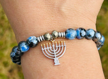 Load image into Gallery viewer, "Menorah" Sterling Silver Charm - TJazelle