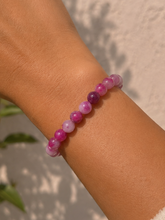 Load image into Gallery viewer, Pink Agate Stacker - TJazelle