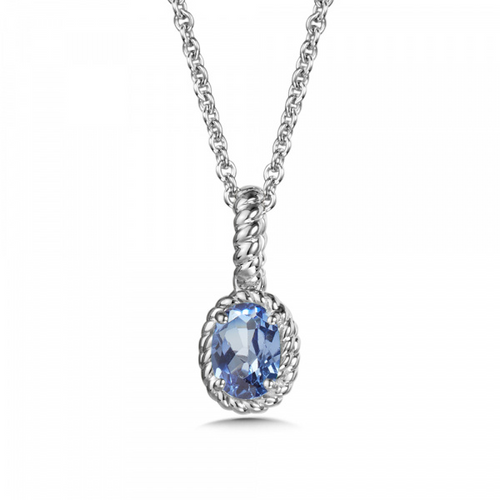 September Sapphire  Birthstone Necklace