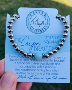 Aquamarine - The Cape Bracelet - TJazelle