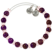 Load image into Gallery viewer, Grape Carousel Carnival Beaded Bracelet - Alex and Ani