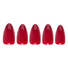 Load image into Gallery viewer, Classic Red Press-On Nails | Short Almond Holiday SolidNails