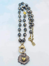 Load image into Gallery viewer, Ensemble Necklace  - Hematite- 20”