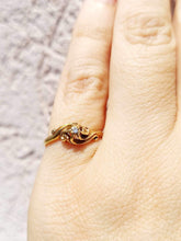 Load image into Gallery viewer, Shooting Star Diamond Ring - 14K Yellow Gold