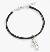 Load image into Gallery viewer, Ballet Shoe Cord Bracelet - Alex and Ani