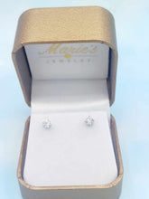 Load image into Gallery viewer, Lab Created Diamond Earrings - 14K White Gold