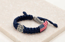 Load image into Gallery viewer, God Bless America for Kids and Teens United Bracelet