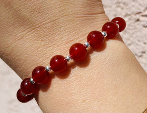 Carnelian Count Your Blessings Bracelet-Blessing Bracelet