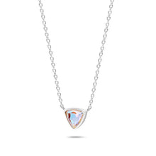 Load image into Gallery viewer, Angel Aura Quartz Trillion Necklace - Chloe and Lois