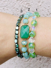 Load image into Gallery viewer, Evergreen Stretch Bracelet-Savvy Bling