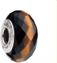 Load image into Gallery viewer, Tiger's Eye Golden Brown Murano Glass - Chamilia Bead