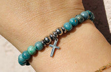 Load image into Gallery viewer, Cross Charm Bracelet - TJazelle HELP Collection