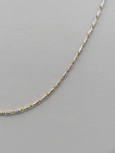 Load image into Gallery viewer, 20&quot; Medium Thickness Two Tone Razza Chain - 14K